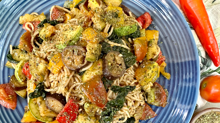 Magic Garlic Summer Pasta