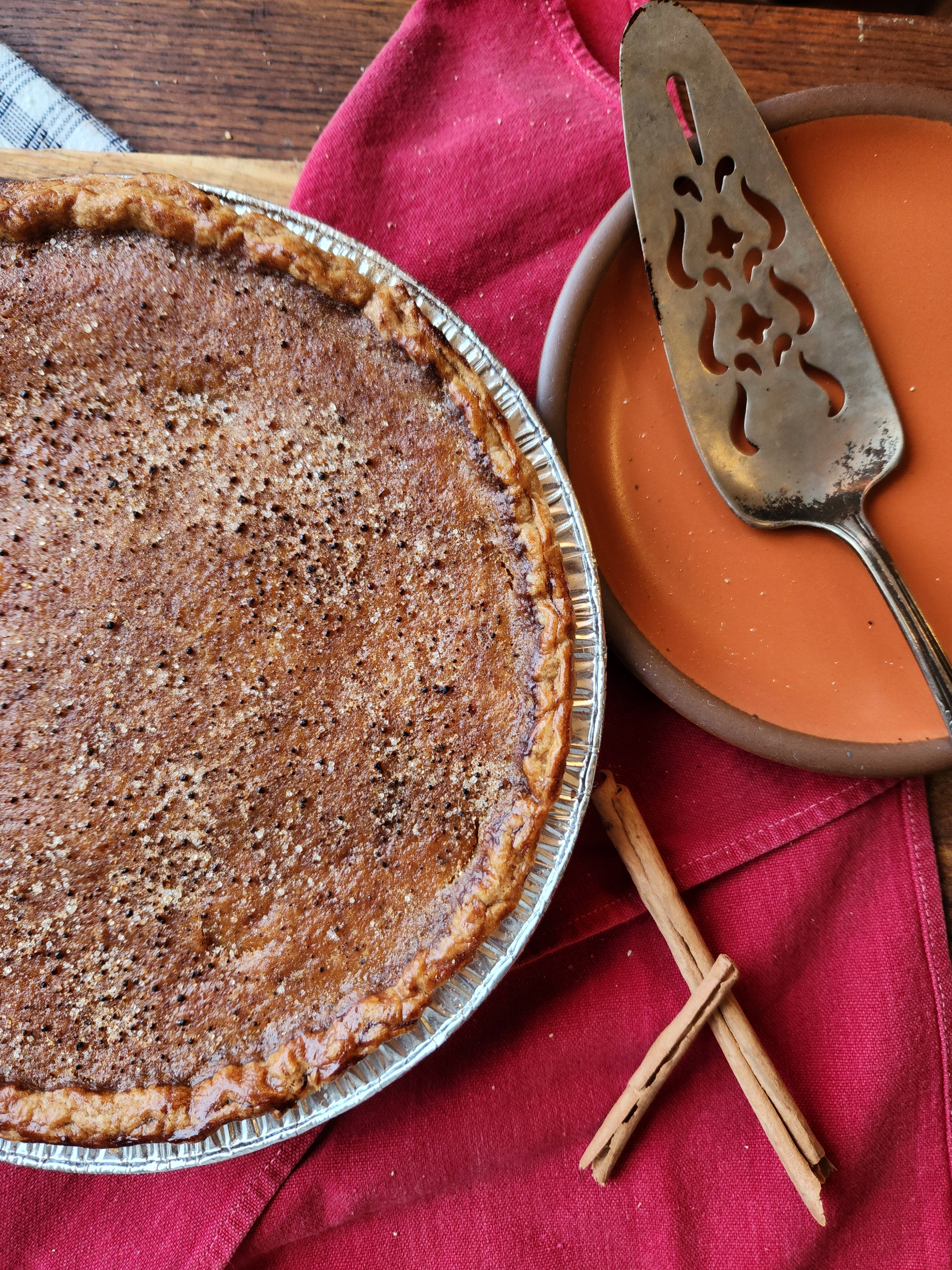 Gingerbread Pumpkin Pie