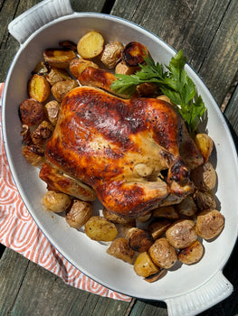 Buttermilk Brined Chicken with Black Fire Dust