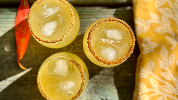 Tropical Fire Cocktail