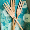 Hand-Made Wooden Fork