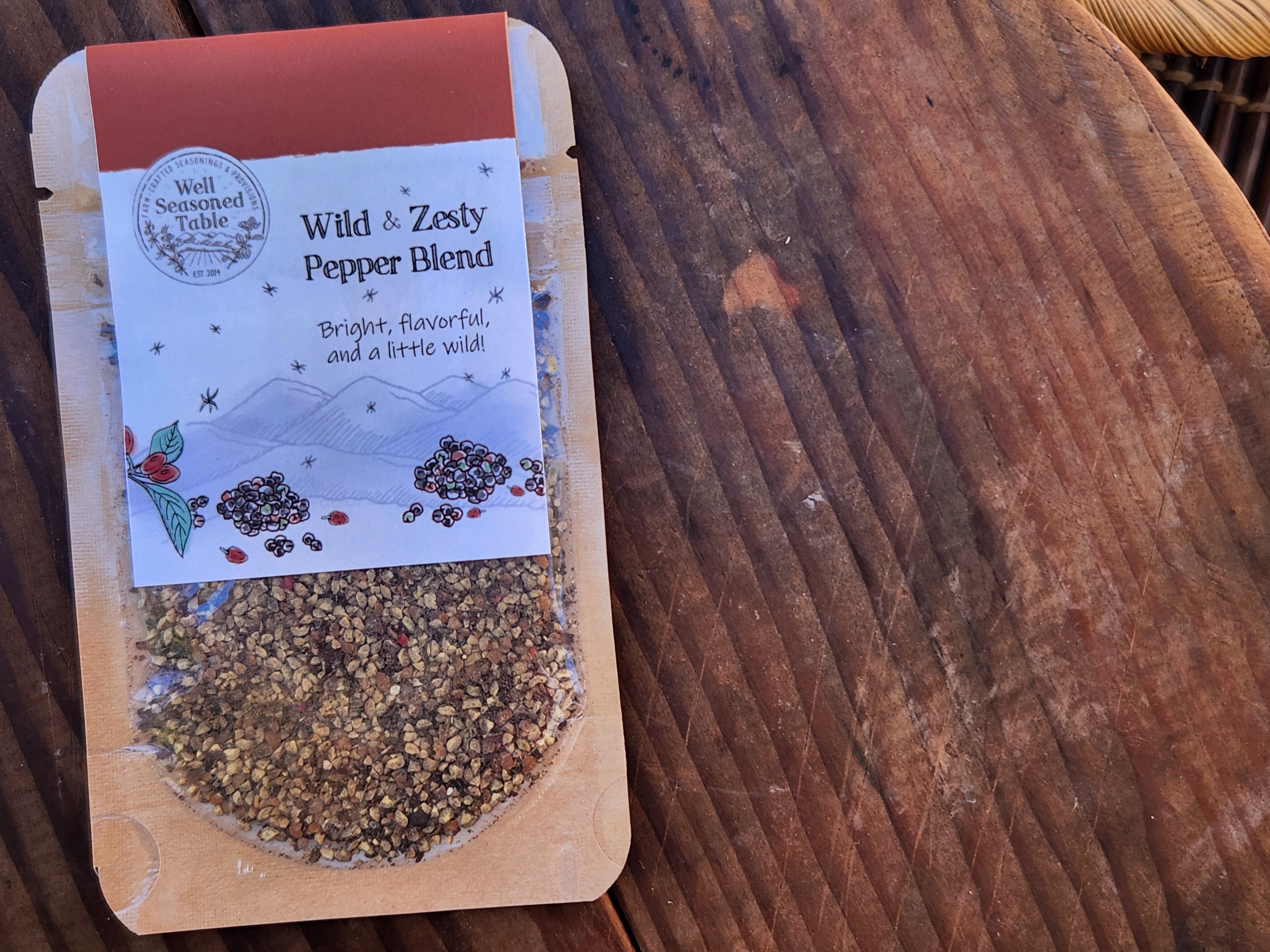 Wild & Zesty Pepper – Well Seasoned Table