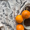 Warming Herbs Tea Towel