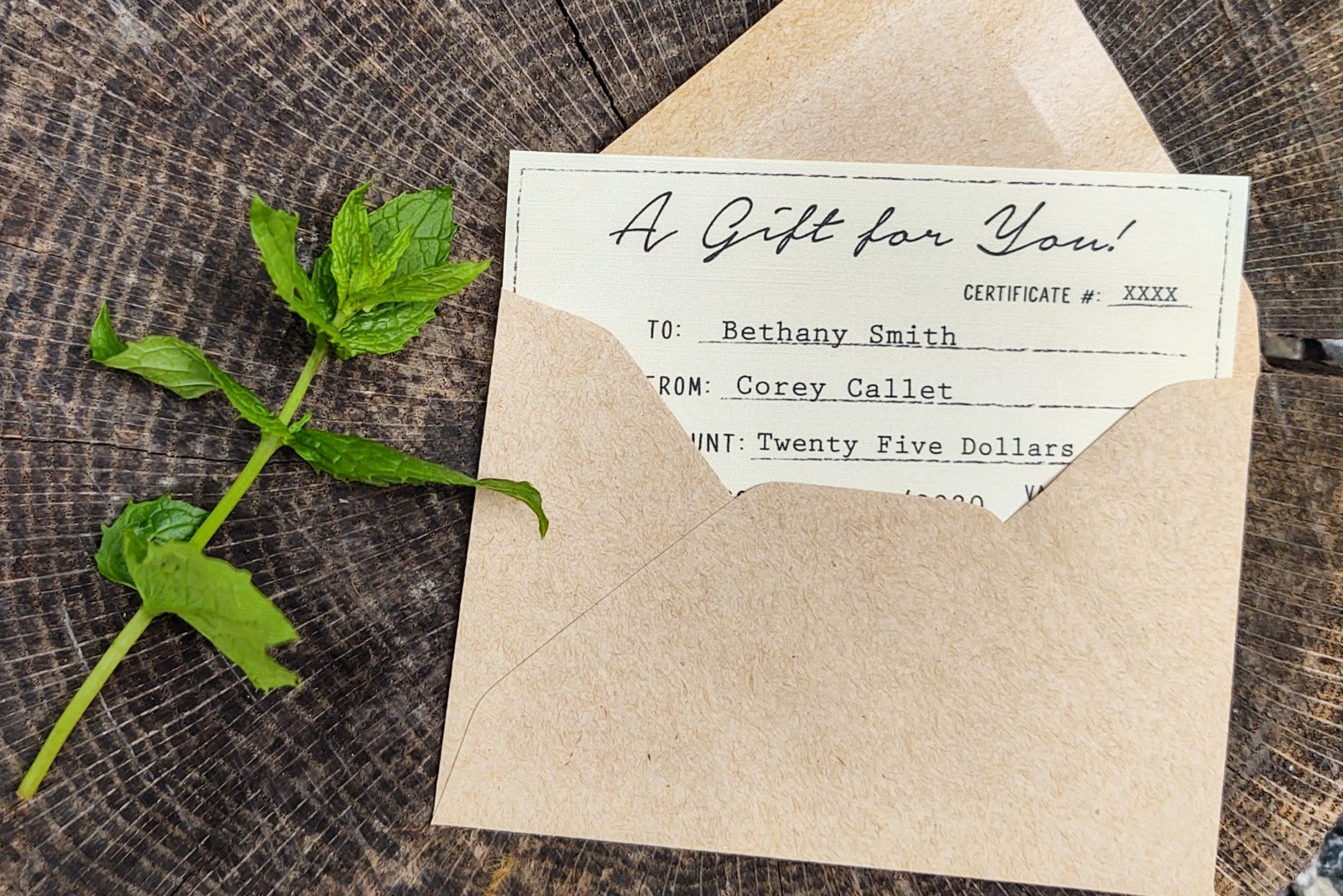 Well Seasoned Table Gift Card